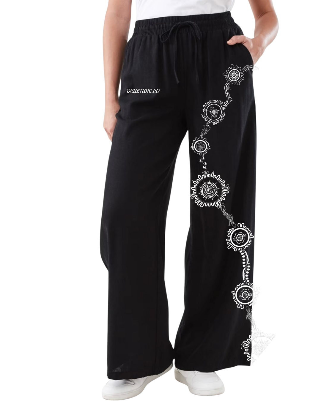 Sacred Smoke Linen Pants